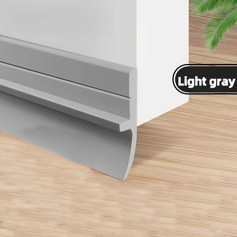 1pc PVC Door Seal Strip - Windproof