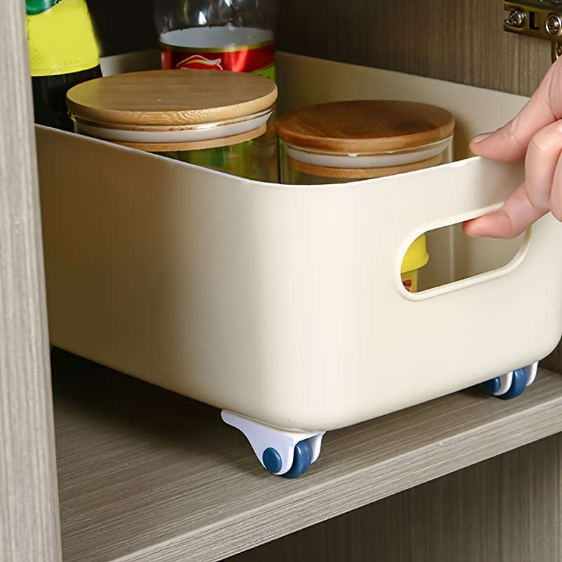 Self-Adhesive Casters with Metal Finish