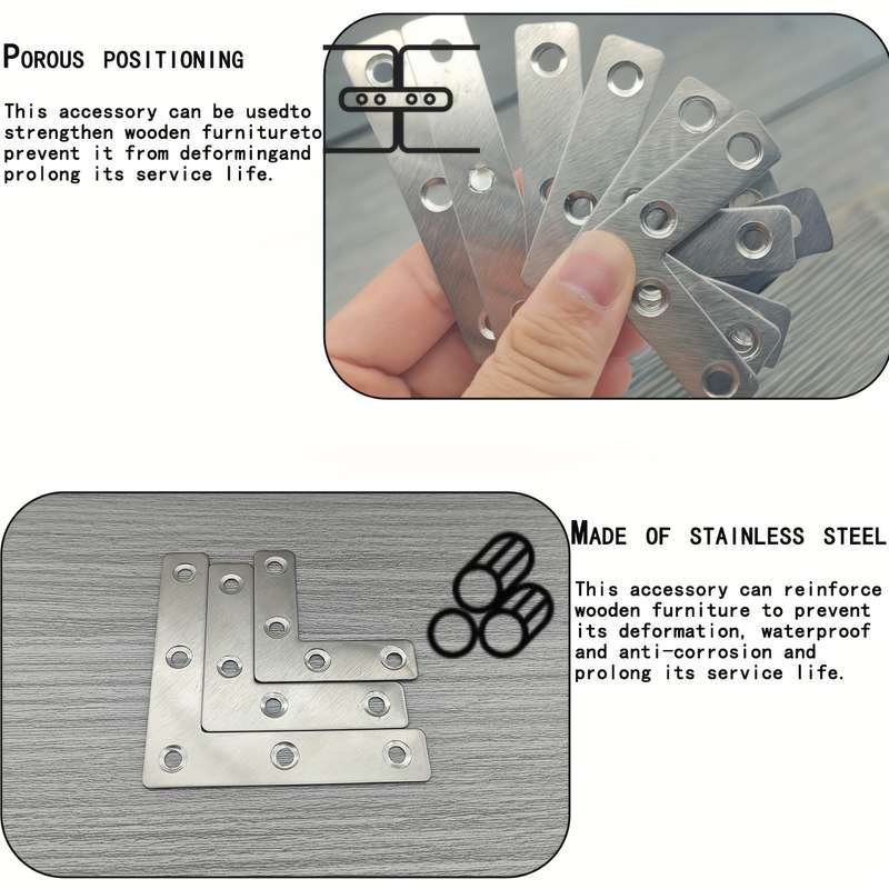 Stainless Steel Corner Brackets