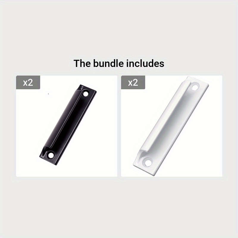 1 piece aluminum alloy door handle