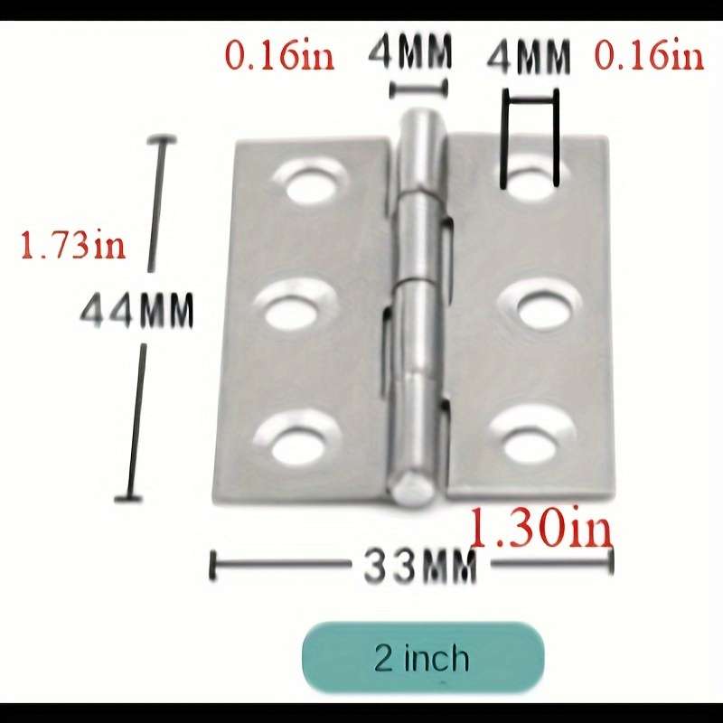 Stainless Steel Door Hinges With Matching Screws