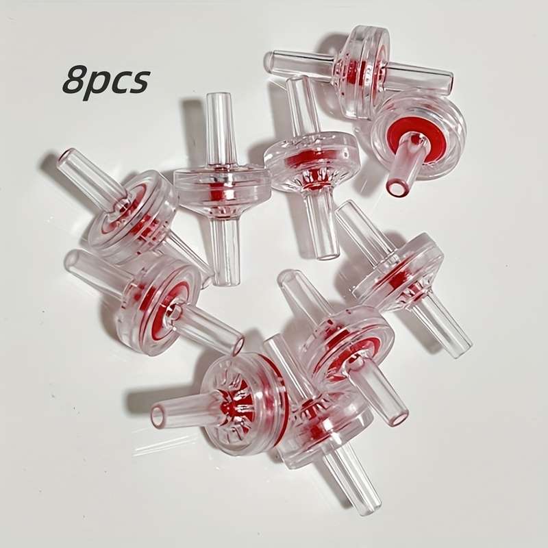 Transparent One-Way Check Valves