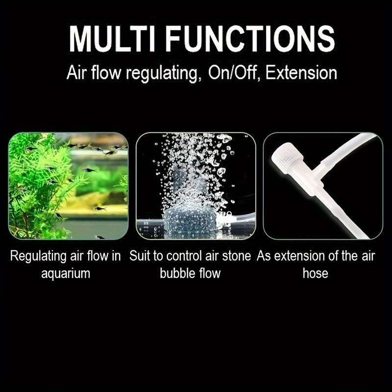 Aquarium air regulating valve