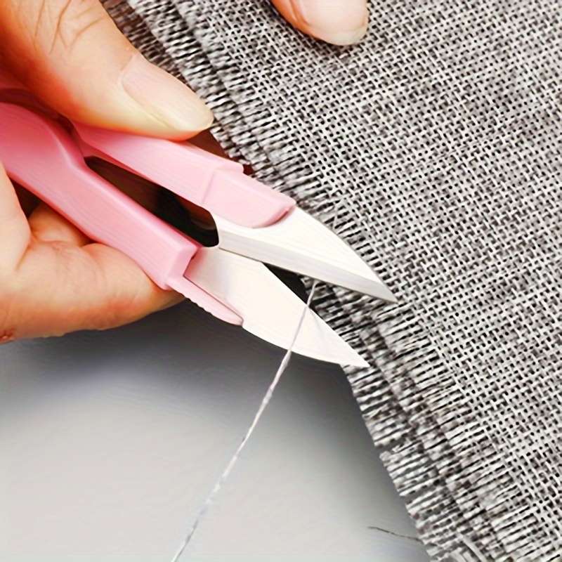 Stainless Steel Safety Scissors For Sewing And Embroidery - Retractable