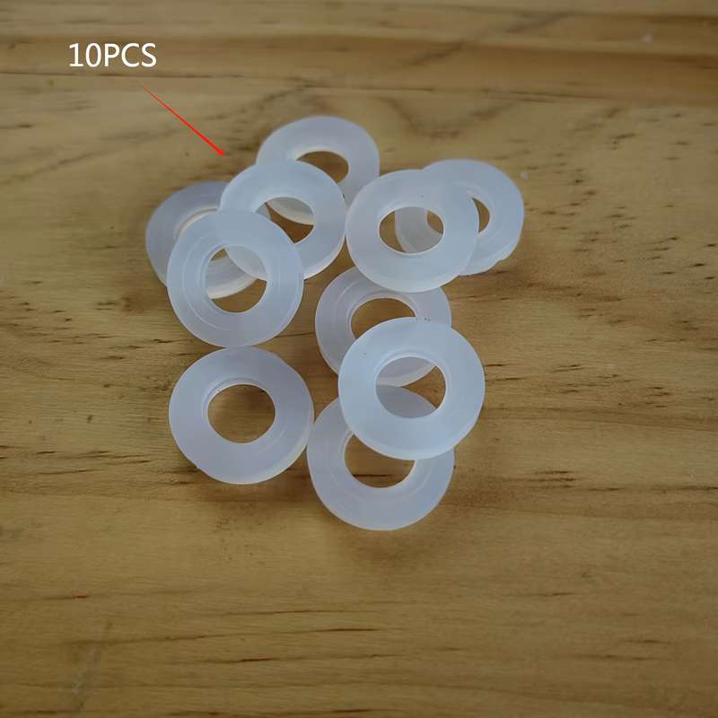 Household Pipe Fittings White Silicone Sealing Leakproof Gasket