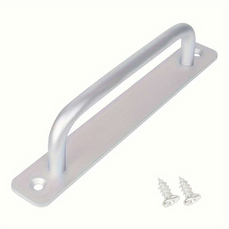 A 1Inch Round Tube Square Plate 148mm Door  And Window Handle Sliding Door Handle