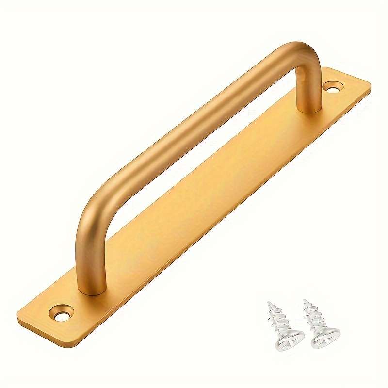 A 1Inch Round Tube Square Plate 148mm Door  And Window Handle Sliding Door Handle