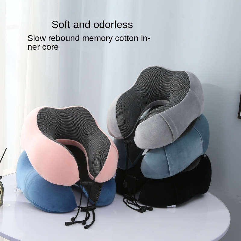 1 PC Ergonomic U Shape Memory Foam Travel Neck Pillow