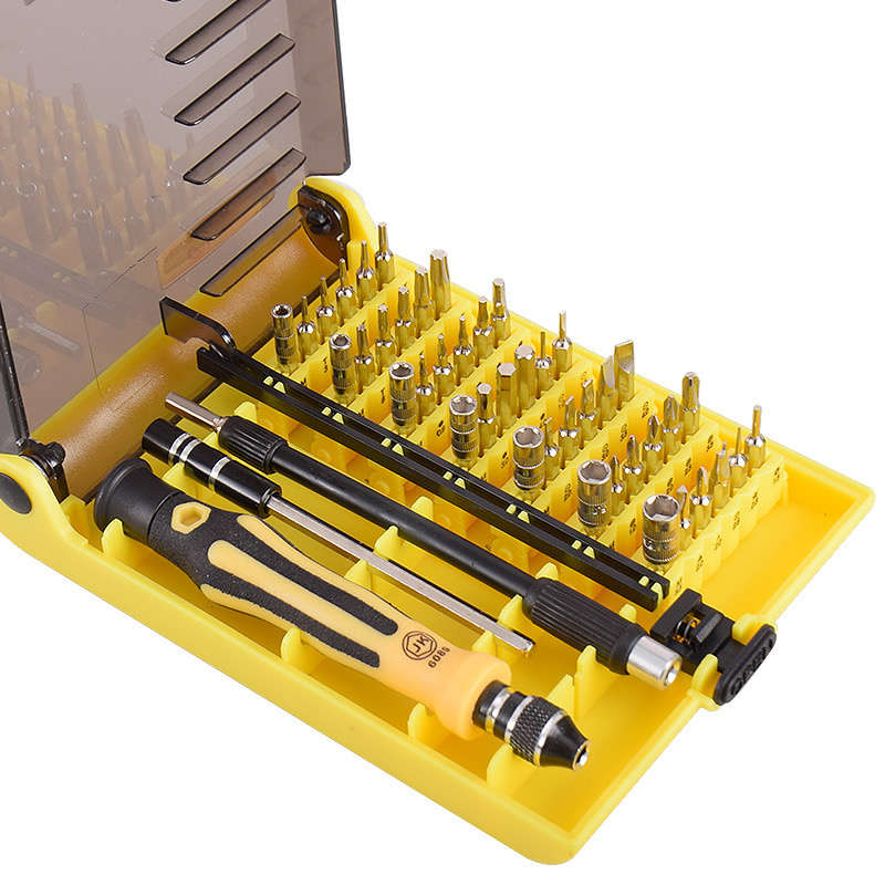 45 in 1 Magnetic Screwdriver Tweezers Repair Tool Set for Mobile Phone Tablet