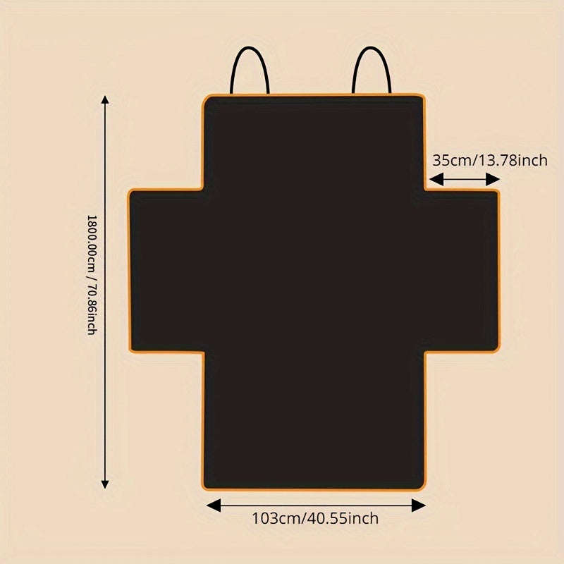 SUV Waterproof Cargo Liner Universal Durable Cover for Vehicle Trunk Area