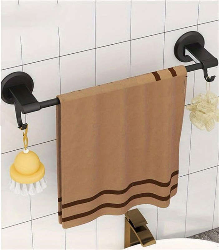 Bathroom Towel Rack No-Punch Hole Rod Bathroom Home Accessories