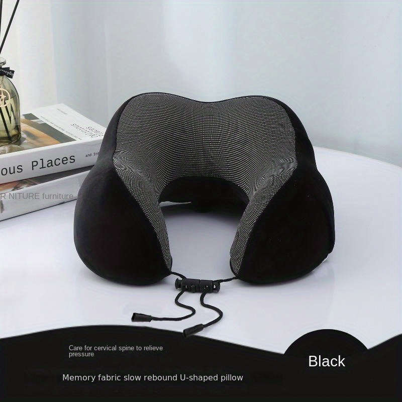 1 PC Ergonomic U Shape Memory Foam Travel Neck Pillow