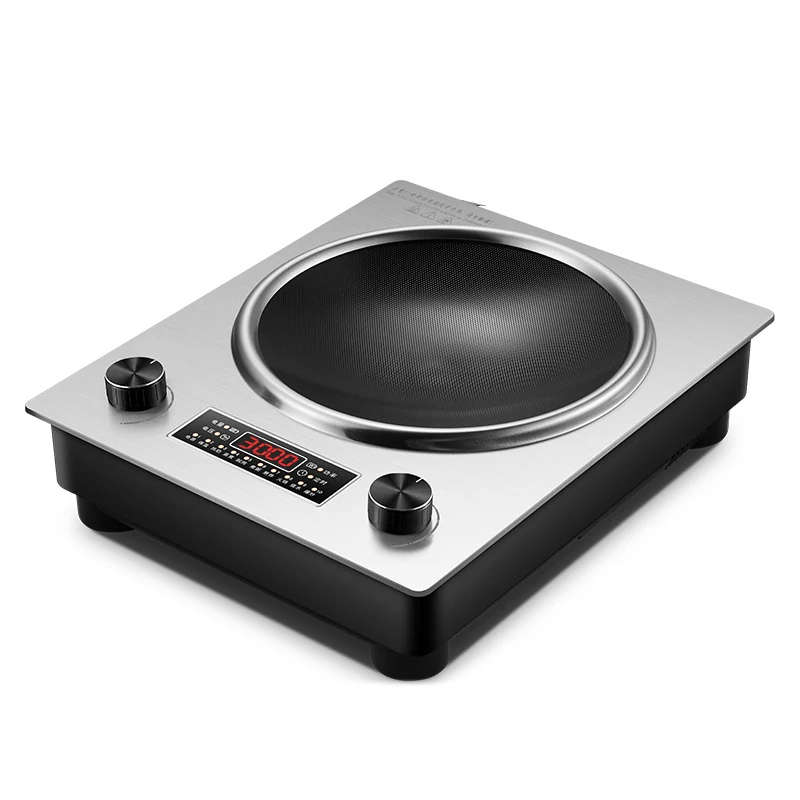 3000W Concave Induction Cooker Household Integrated Concave Boiler Battery Cooker