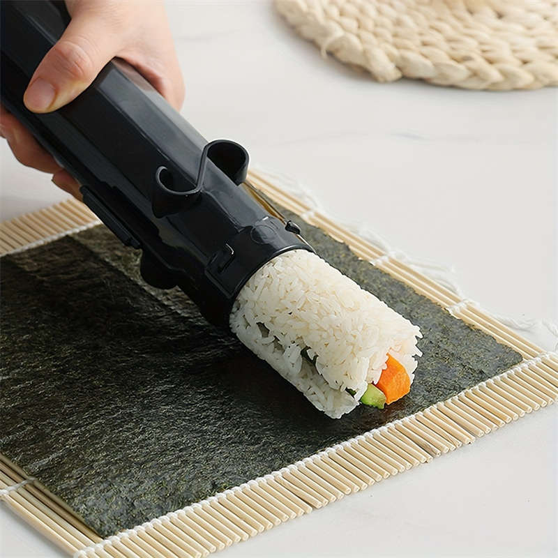 2-Piece Plastic DIY Striped Sushi Mold Convenient Sushi Rice Ball Making Tool Set