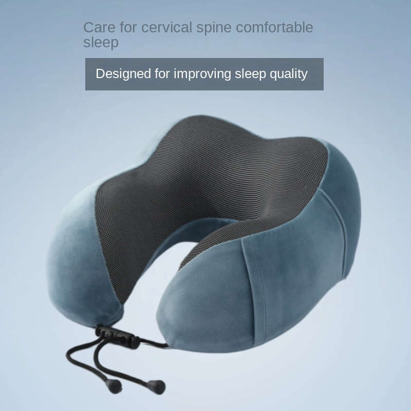 1 PC Ergonomic U Shape Memory Foam Travel Neck Pillow