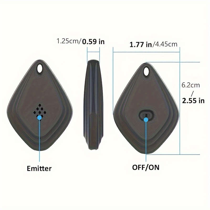 USB Rechargeable Ultrasonic Outdoor Mosquito Repellent Portable Electronic Pest Controller