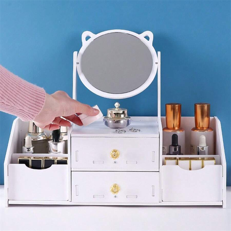 DIY Multifunctional Cosmetic Drawer Storage Box Holiday Decorations