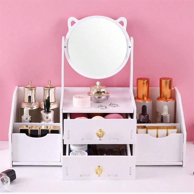DIY Multifunctional Cosmetic Drawer Storage Box Holiday Decorations