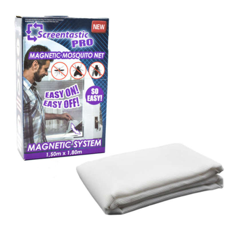 Magnetic Mosquito Nets for Windows with Insect Control