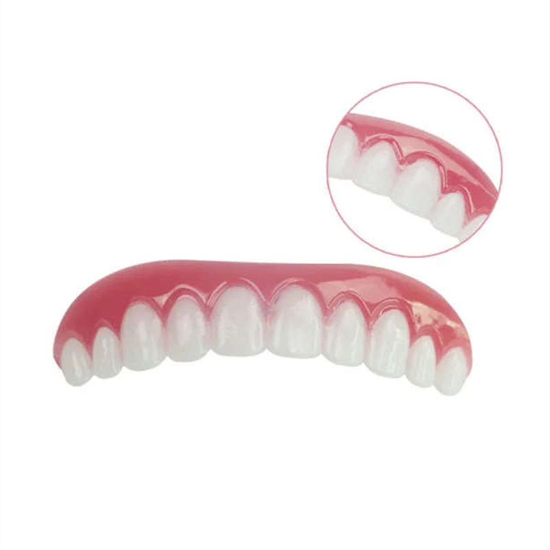 Perfect Smile Veneers Denture Paste Instant Teeth Elastic Silicone