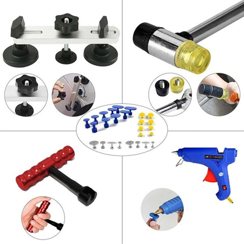 DIY Paintless Car Dent Repair Tool Car Body Repair Kit
