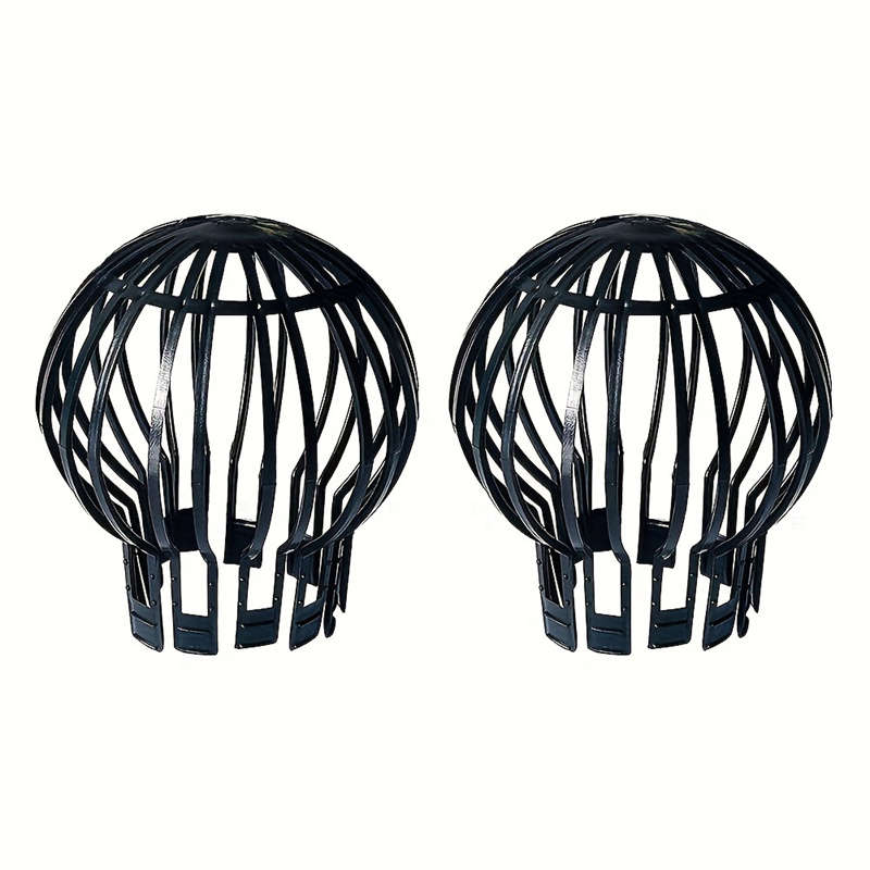 2 Pcs Gutter Guards with Drainage Strainer with Mesh Strainer