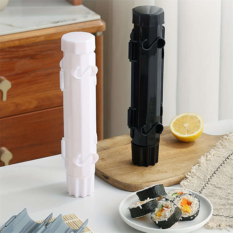 2-Piece Plastic DIY Striped Sushi Mold Convenient Sushi Rice Ball Making Tool Set
