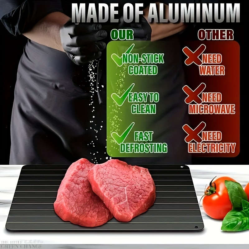 1 Piece Aluminum Quick Freezing Tray For Meat And Seafood