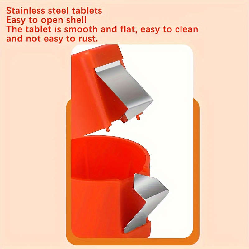 1 Pcs Plastic Manual Egg Beater Baking Tool Egg Shell Separator