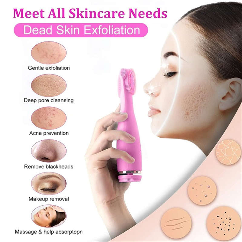 4 In 1 Sonic Vibration Rotating Cleansing Brush