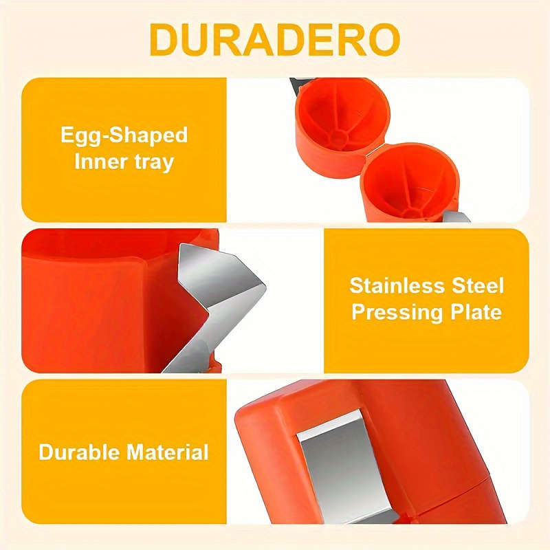 1 Pcs Plastic Manual Egg Beater Baking Tool Egg Shell Separator