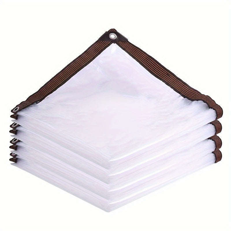 Curtain Plastic Transparent Tarpaulin with UV Protection