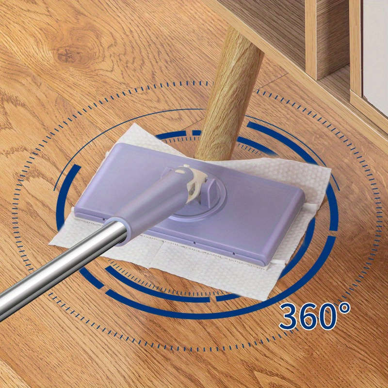 Multifunctional Disposable Face Towel Mop Hands-Free 360 Rotating Head