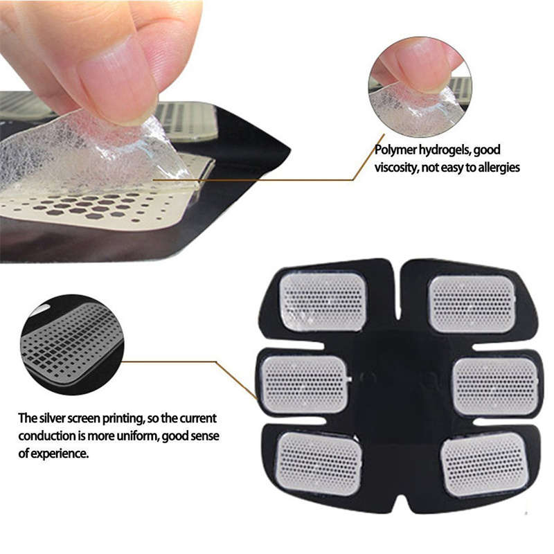 EMS Abdominal Muscle Stimulator Muscle Shaping Belt Home Fitness Equipment Unisex