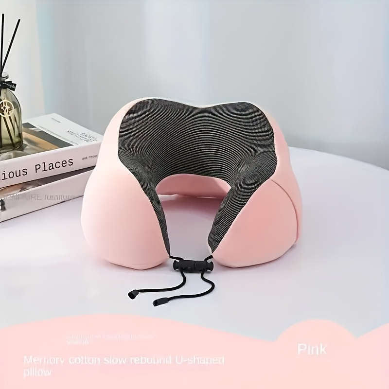 1 PC Ergonomic U Shape Memory Foam Travel Neck Pillow