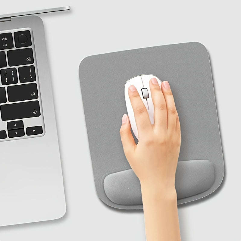 Ergonomic Computer And Laptop Wrist Rest Pad - Comfortable Hand Support Mouse Pad
