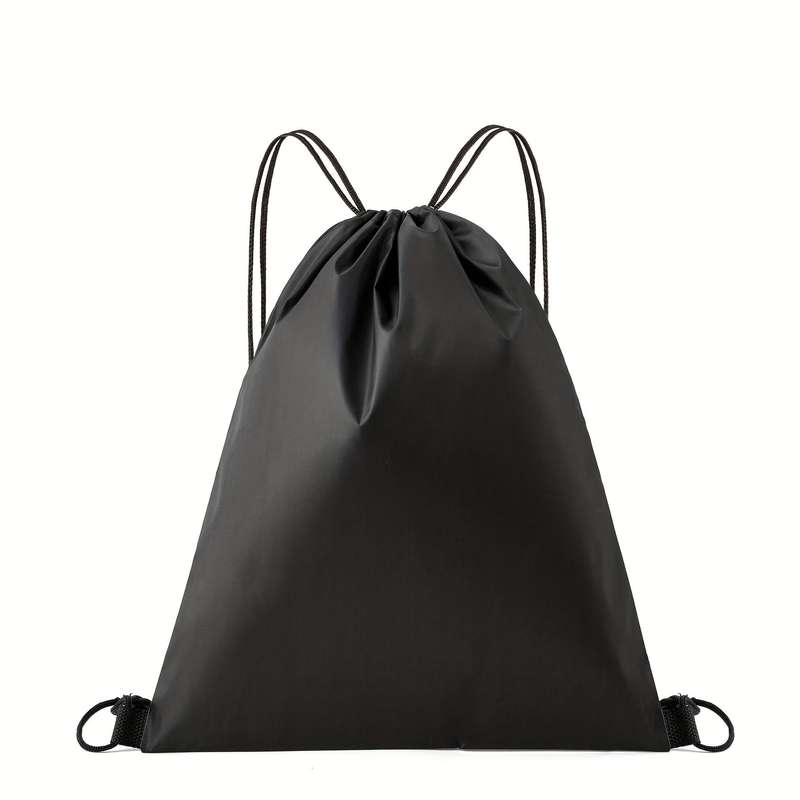 1pc Multicolor Drawstring Duffle Bag, Oxford Cloth Sports Backpack, Marathon Running Bag, Football G