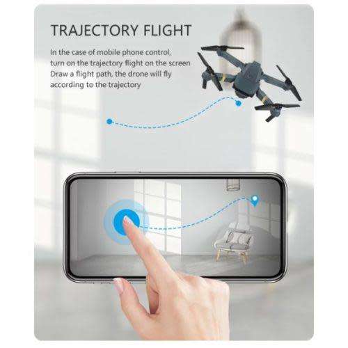 Quadcopter drone with aerial photography function