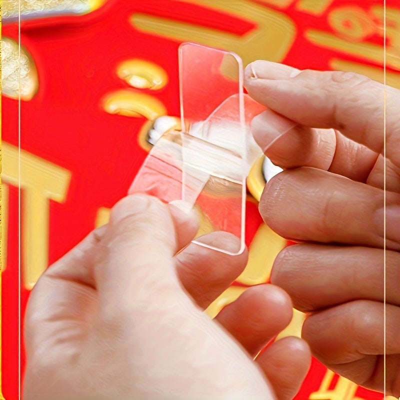 Double-sided transparent tape