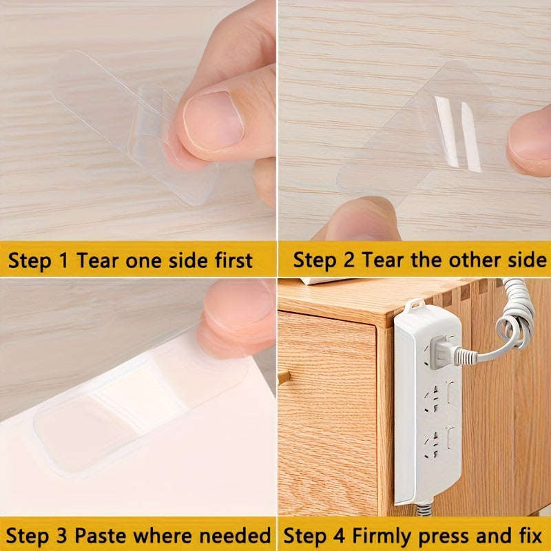 Double-sided transparent tape