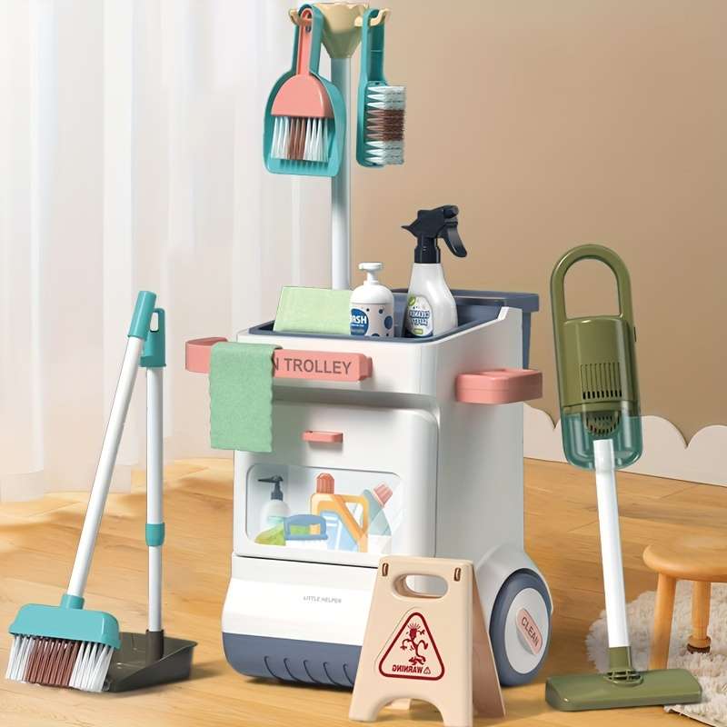 20-Piece Pretend Chore Playset