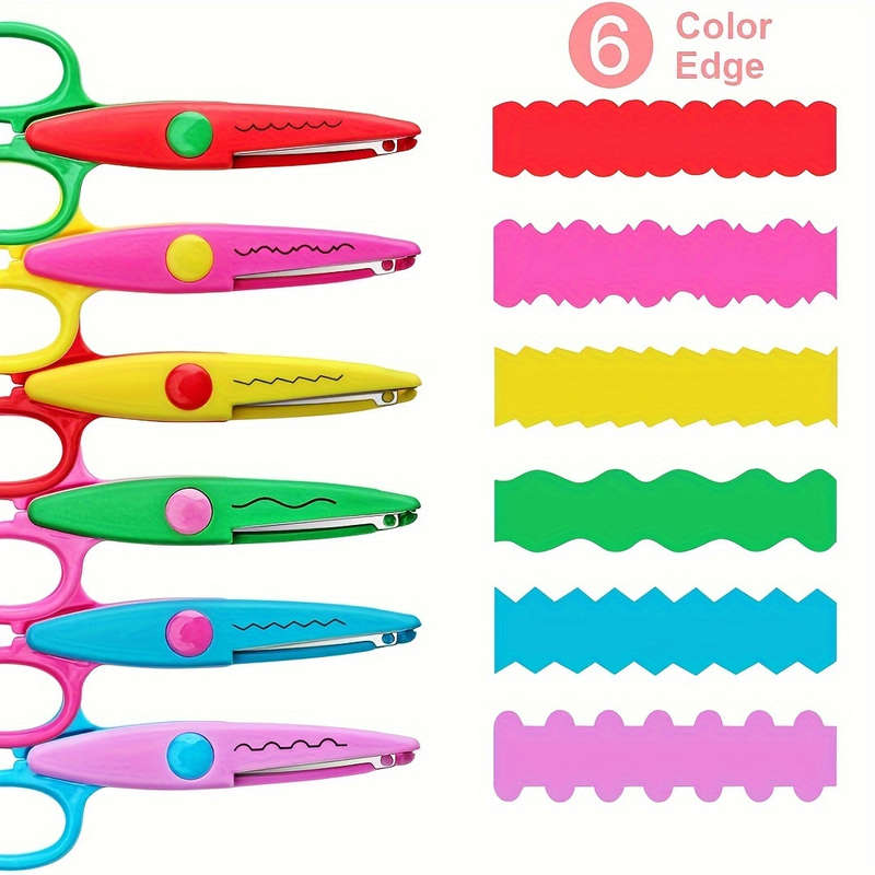 6-Piece Decorative Craft Scissors Set
