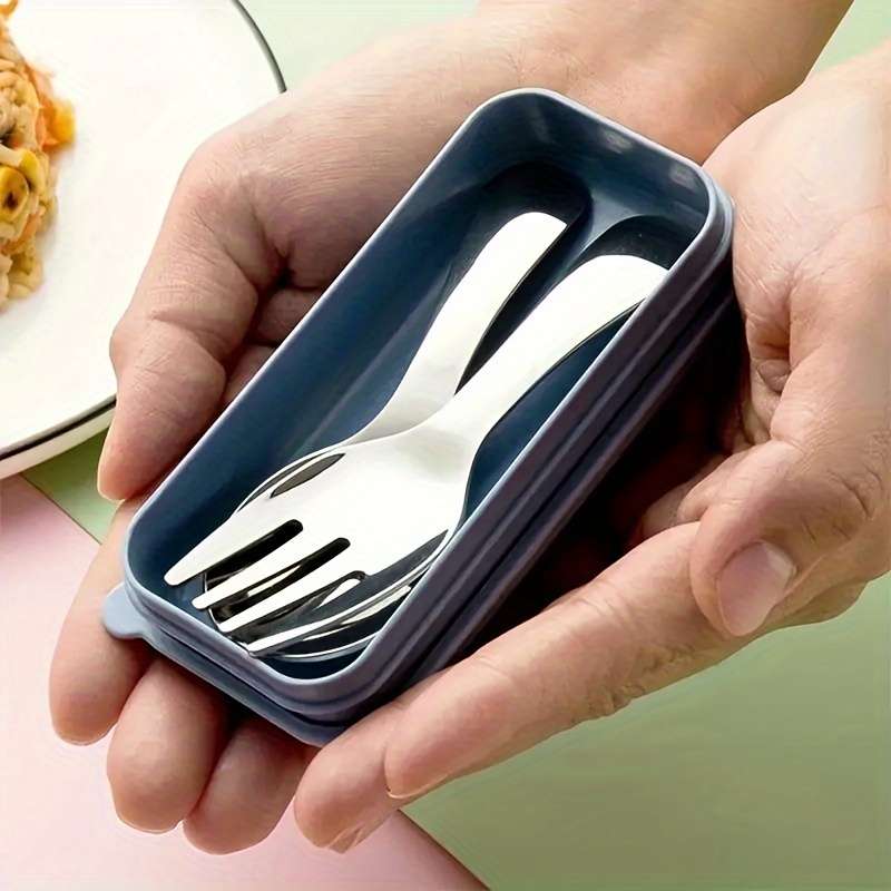 3-Piece Stainless Steel Spoon And Fork Set