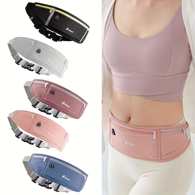 Women's Sports Running Waist Bag, Portable