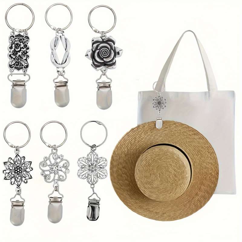 Sun Hat Clip Outdoor Backpack Luggage Storage Clip Carved