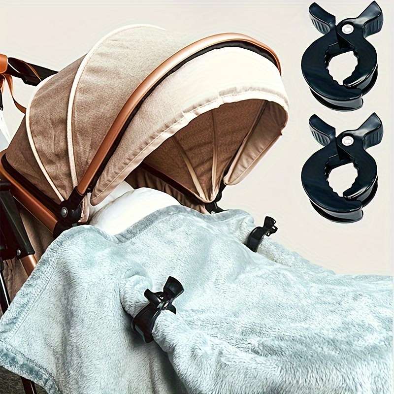 2 stroller quilt clips a must-have for travel