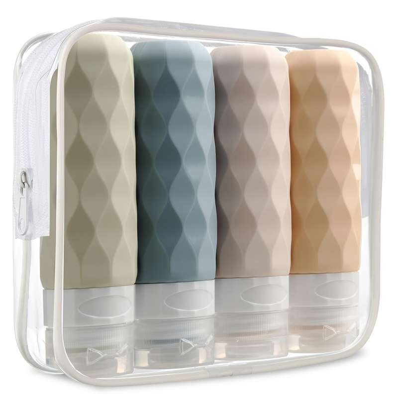 Silicone Bottle 3 oz Leakproof Squeezable