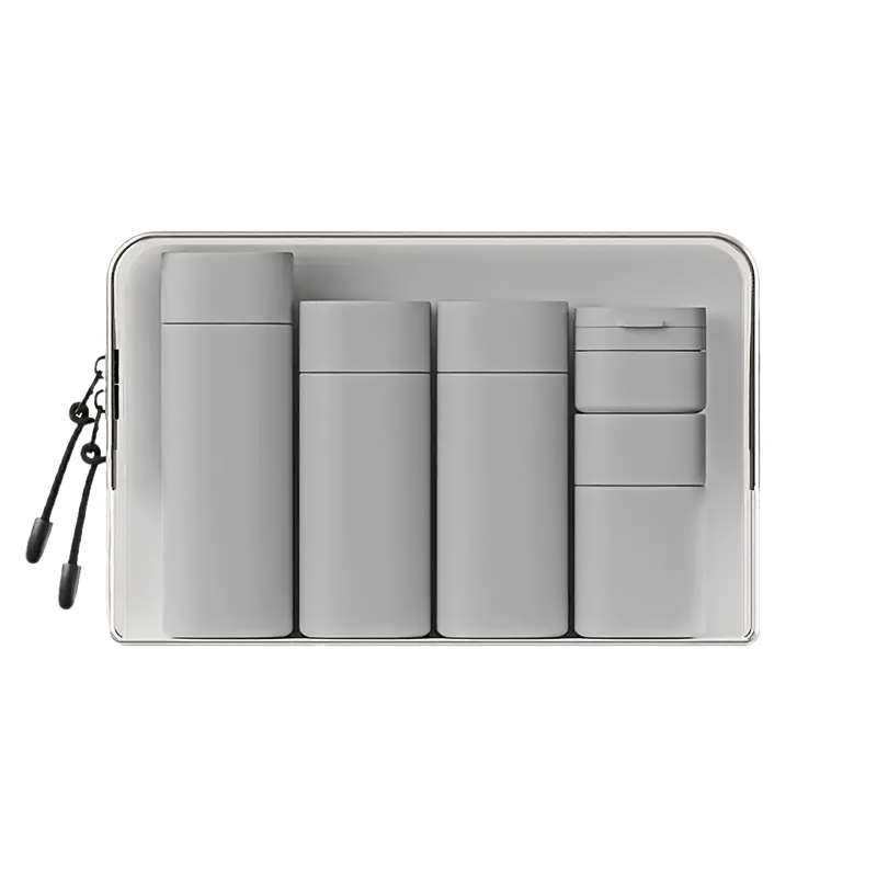 5-Pack Travel Toiletries Bottles