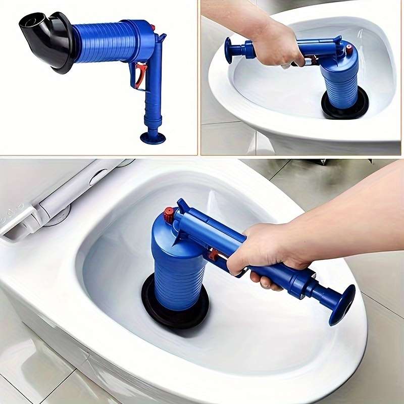 Heavy Duty High Pressure Air Toilet Plunger