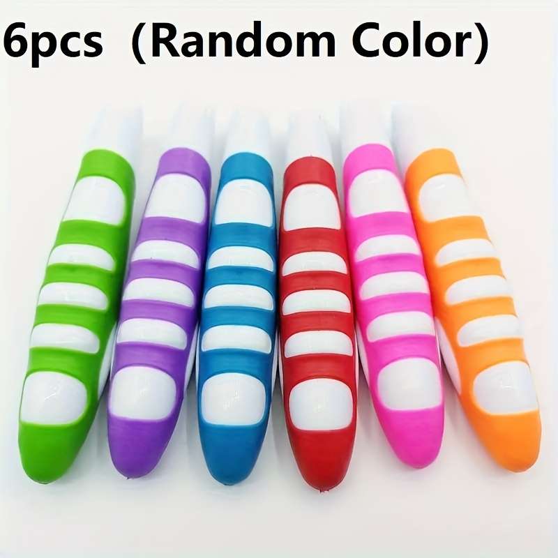 6-Piece Portable Folding Toothbrush